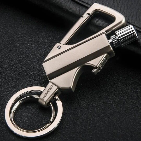 🔥Black-Friday-Mega-Angebot – 50 % Rabatt!🔥Schlüsselanhänger Flint Feuerstarter