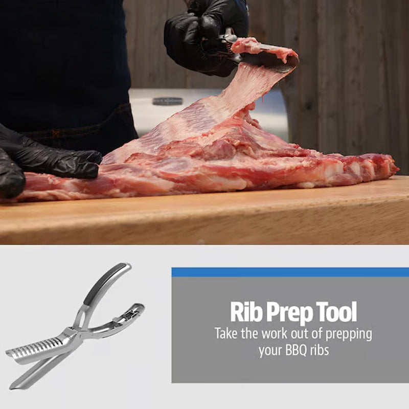 🔥Heißer Verkauf 50% Rabatt✨🥩 Grill-Rippenhautentferner aus Edelstahl – robust, einfach & sauber für perfekte Spareribs 🔪