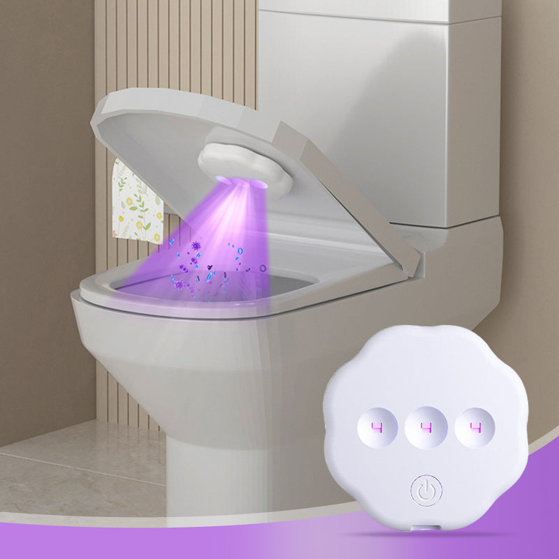 UV-C Desinfektionsleuchte für WC | Automatischer Betrieb mit Sensor