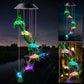 🦋 Verschönern Sie Ihren Garten – ✨ Kreative Vogel-Design-Solar-Windspiel