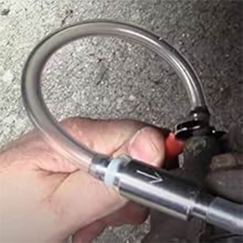 🔧 Motorrad Bremsenentlüfter Schlauch mit Rückschlagventil – Werkzeug für hydraulische Bremssysteme