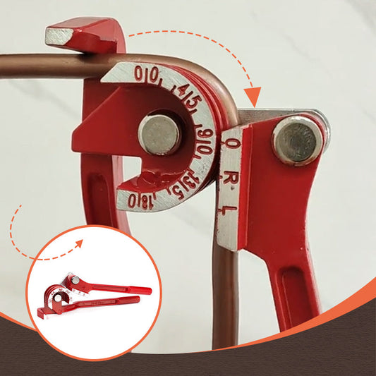 Präzisions-Rohrbieger 180° für Stahl/Kupfer/Alu – Manuelle 3-fach Verarbeitung