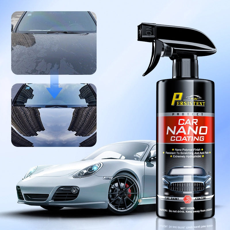 Nano-Versiegelungsspray: Schnellwirkende Kristallbeschichtung für Autolack (helle & dunkle Fahrzeuge)