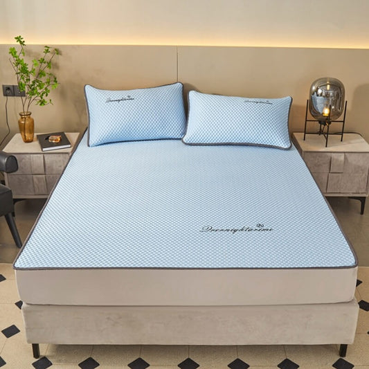 🔥 50% RABATT❄️ Kühlende Sommerbettwäsche im 3-teiligen Spannbettlaken-Set – mit Noppenstruktur für sanfte Massagewirkung & atmungsaktiver Kühlfaser, waschbar & komfortabel 🛏️