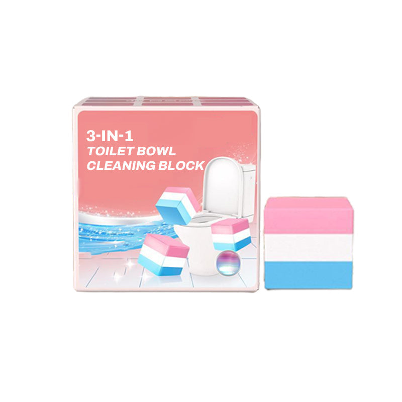 3-in-1 WC-Reinigungsblock – Desodorisiert, Reinigt, Sterilisiert