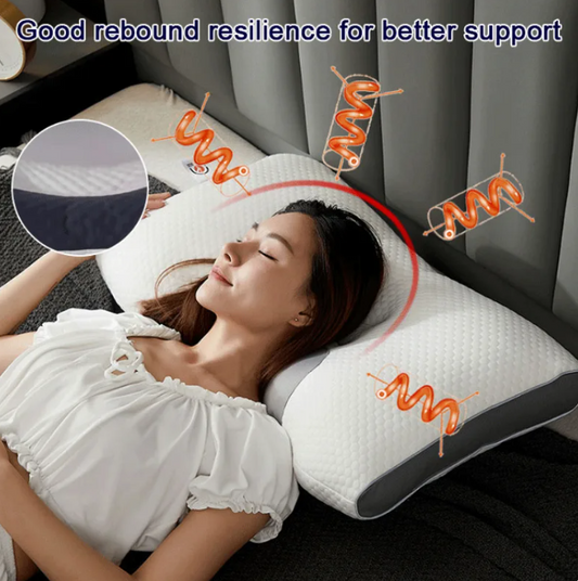 Antibakterielles Nacken-Massagekissen mit orthopädischer Stütze & Schlafunterstützung (Angebot: 50% Rabatt)