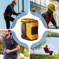 🌀 Leistungsstarker Hüftventilator mit 100 Geschwindigkeitsstufen – USB-C aufladbar, extrem starker Luftstrom, ideal für Baustelle, Outdoor & Reisen ⚡