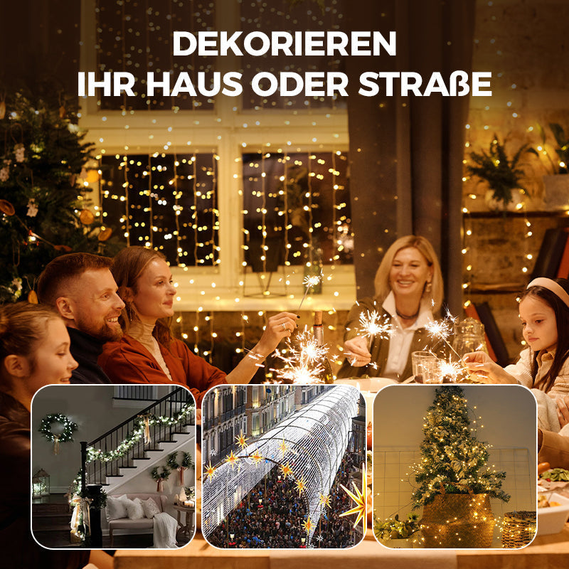 🎄Frühe Weihnachtsaktion 50 % Rabatt✨Kupferdraht-Feuerwerkskörper-Lichterkette
