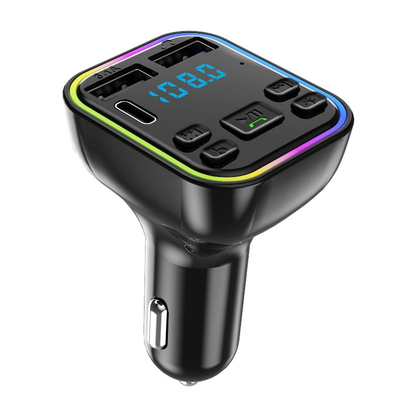 🎶 Bunte Licht Bluetooth Auto MP3-Player – Musik &amp; Atmosphäre Für Jede Fahrt!