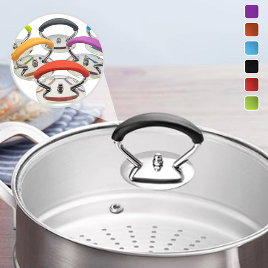 🔥Black-Friday-Mega-Angebot – 50 % Rabatt!🔥Silicone Topfdeckel Anti-Verbrennungs Ersatzknopf Haltegriff