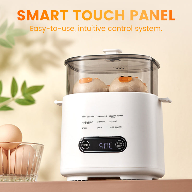 Mini-Multifunktions-Eierkocher-Set mit Smart-Touch-Panel