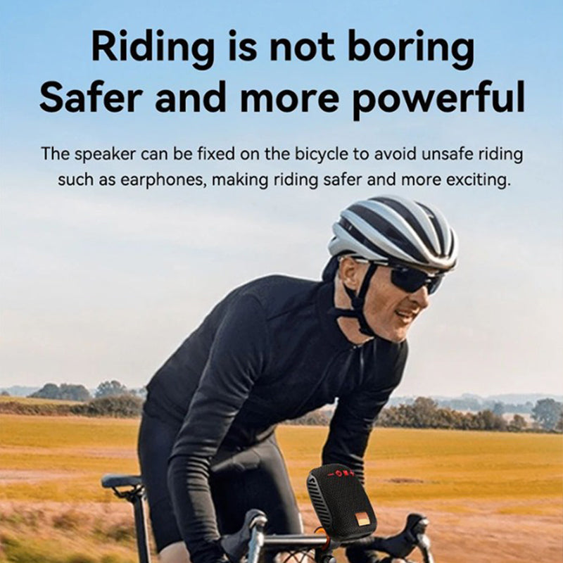 Bluetooth-Sportlautsprecher für Fahrrad – IPX5 wasserdicht, TWS & MicroSD-Karten-Support 🚴‍♂️🔊
