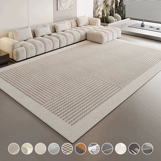 ✨ Moderner Teppich im Cream-Style – Weicher Wohnzimmer- & Schlafzimmerteppich, stilvoll für Sofa, Couchtisch & Bettkante