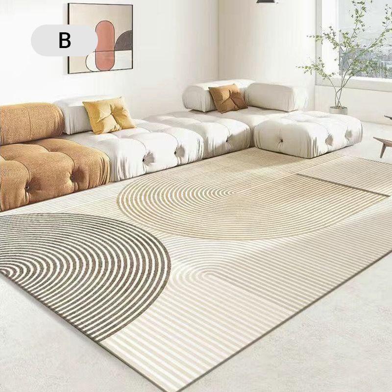 ✨ Moderner Teppich im Cream-Style – Weicher Wohnzimmer- & Schlafzimmerteppich, stilvoll für Sofa, Couchtisch & Bettkante