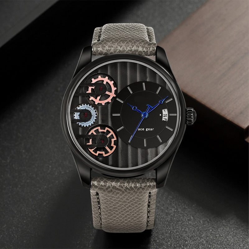 Men's Fashion Watch & Straps Gift Box Set