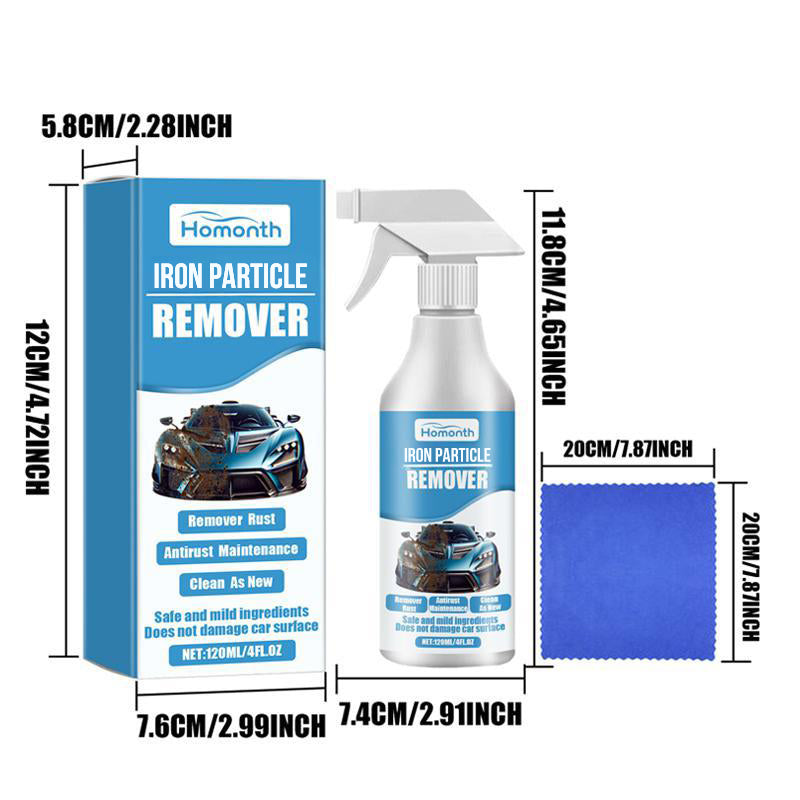 ✨Rostentferner Spray für Autos - Entfernt Rost und Eisenpartikel effektiv⌛Zeitlich begrenzt: 50% Rabatt