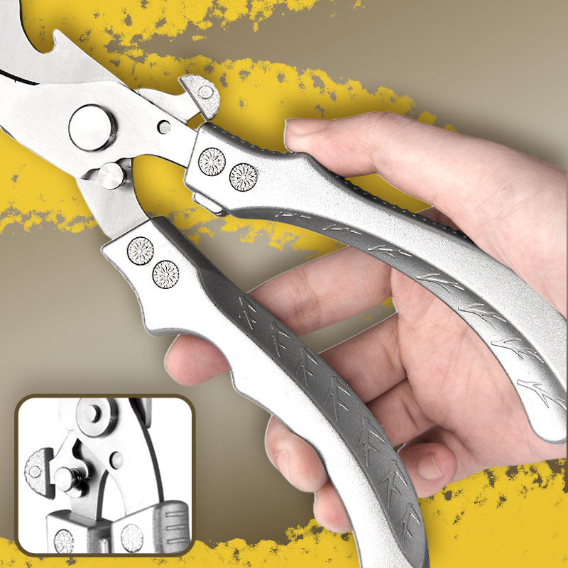 ✂️✨Sichere Multifunktions-Edelstahl-Küchenschere