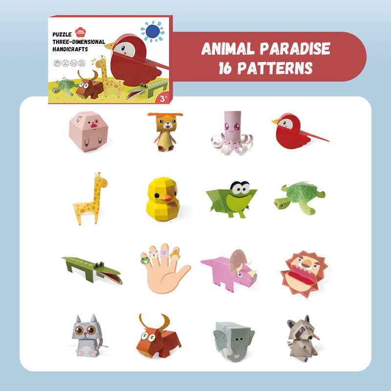 🔥 3D Handgefertigtes Origami-Buch