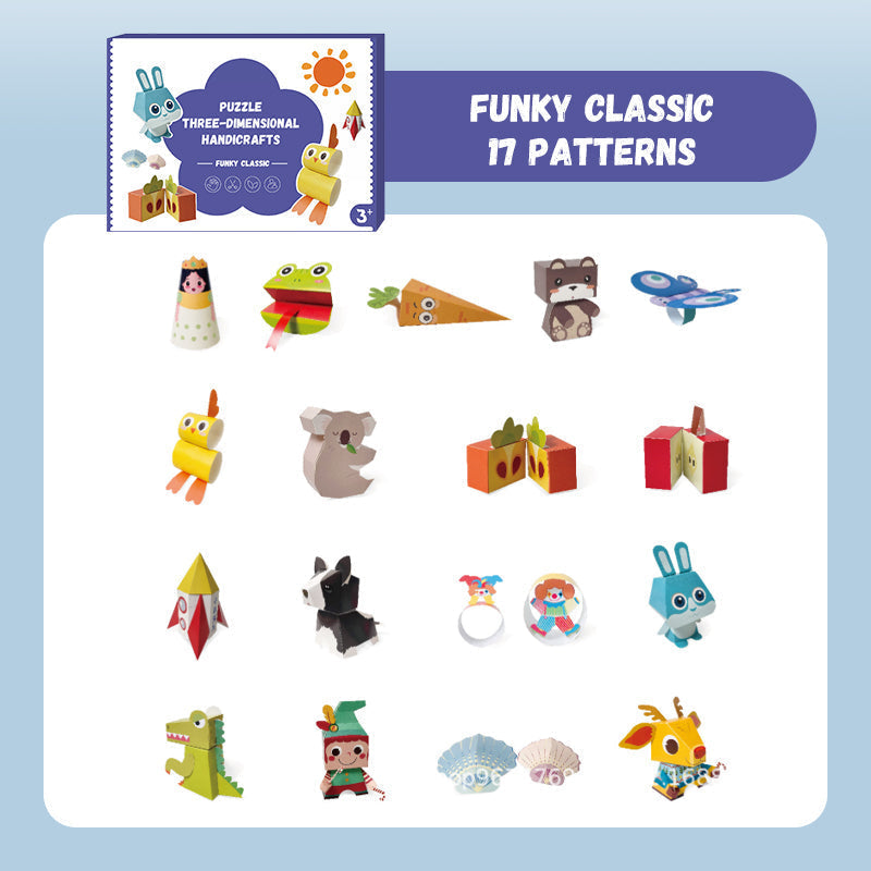 🔥 3D Handgefertigtes Origami-Buch