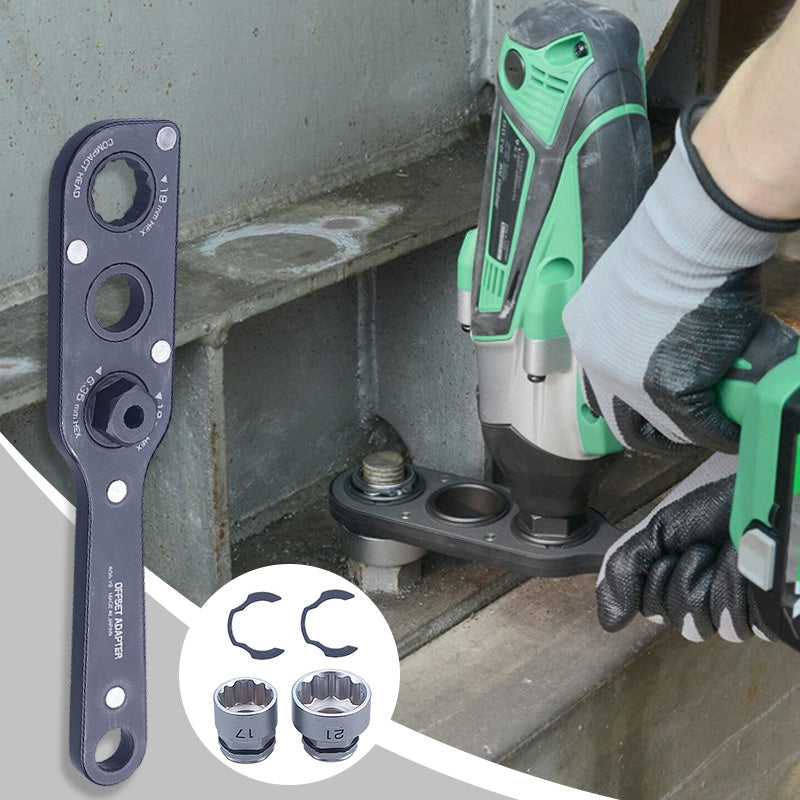 19mm Offset Adapter with 17/21mm Sockets – groemont