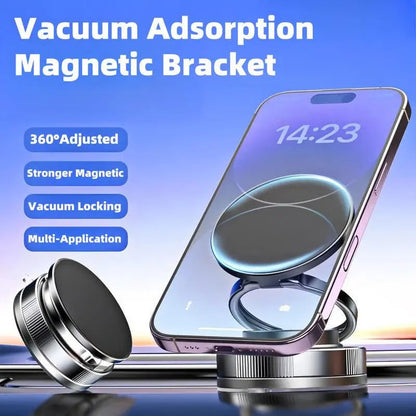 360° einstellbarer magnetischer Vakuum-Telefonhalter