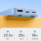 🔋 Magnetisches Mini-Powerbank mit Ständer – 10000 mAh, kabelloses Laden, dünn & leicht, schnelle USB-C-Ladung 📱✨