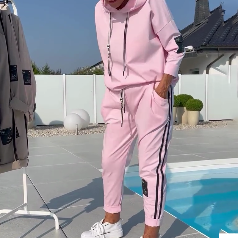 🎊 2025 Neue Produkte 👗🌟 Damen Hoodie & Jogger-Hose 2-teiliges Freizeit-Set 🌟