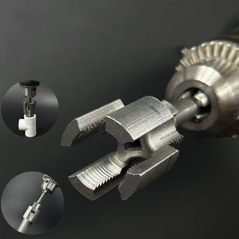 🔩 Rohrgewindeschneider für PPR, PE & PVC – 1/2" & 3/4", für Bohrmaschine, Innen- & Außengewinde in einem