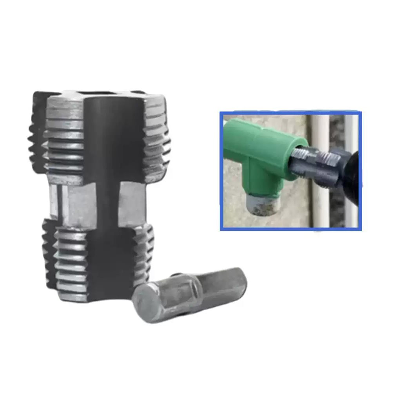 🔩 Rohrgewindeschneider für PPR, PE & PVC – 1/2" & 3/4", für Bohrmaschine, Innen- & Außengewinde in einem