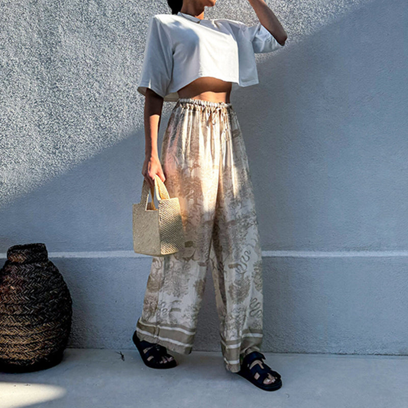 Damen Palazzohose im Boho-Stil für den Sommer