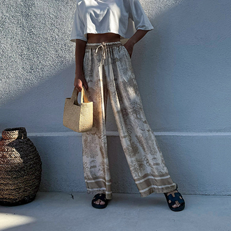 Damen Palazzohose im Boho-Stil für den Sommer