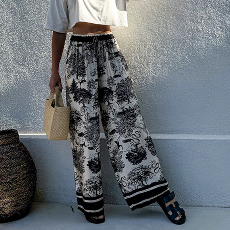 Damen Palazzohose im Boho-Stil für den Sommer