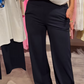 Zweiteiliges Set aus bedrucktem Oberteil und Hose für Damen