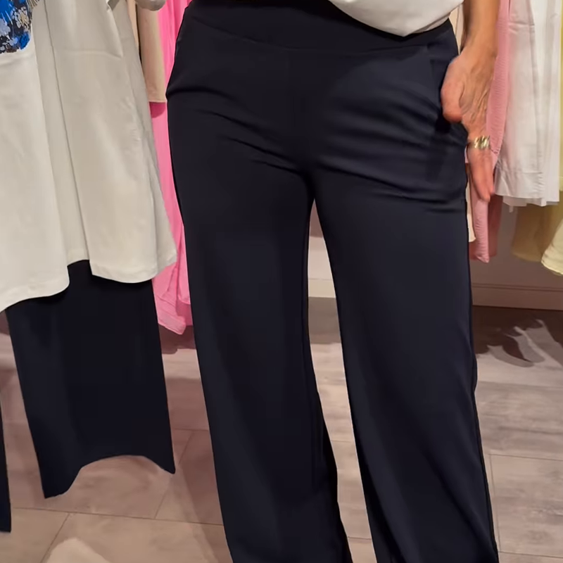 Zweiteiliges Set aus bedrucktem Oberteil und Hose für Damen