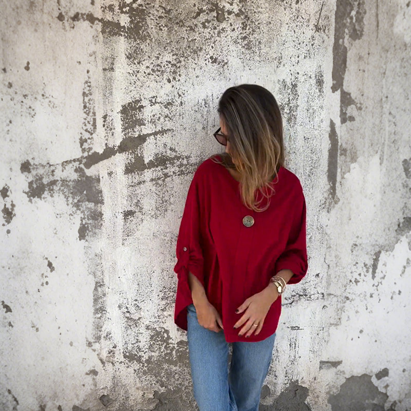 🍁Letzter Tag: 50% Rabatt✨Lässiges, modisches und bequemes Top für Damen