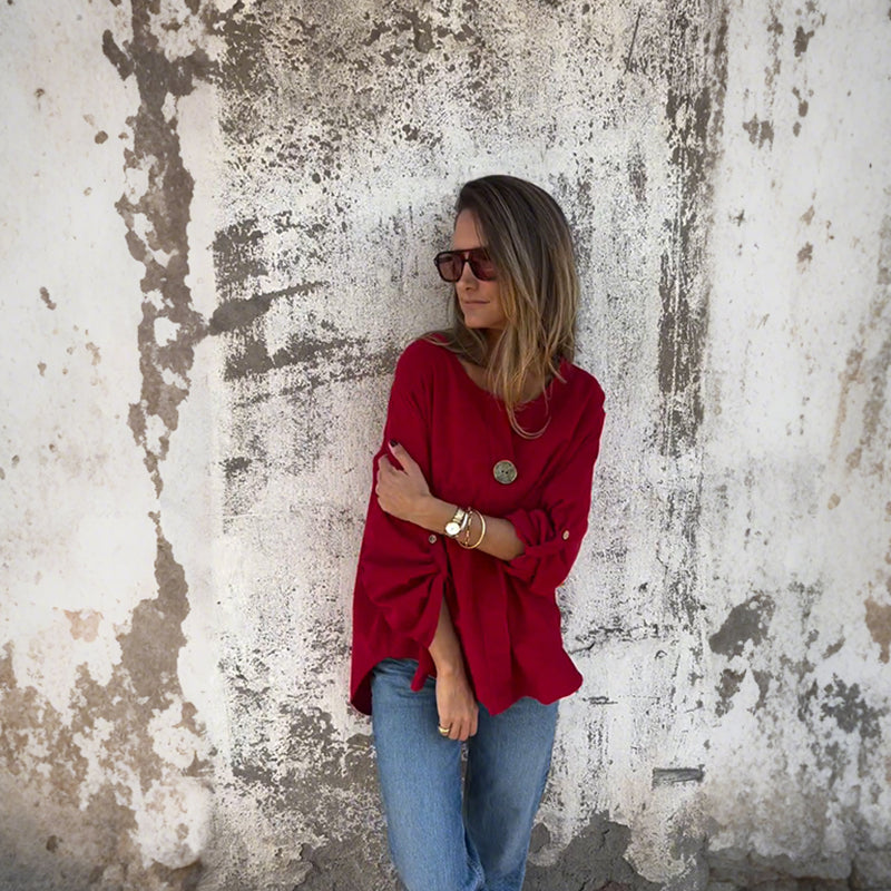 🍁Letzter Tag: 50% Rabatt✨Lässiges, modisches und bequemes Top für Damen