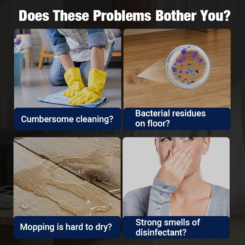 FLOOR CLEANER - Powerful Decontamination