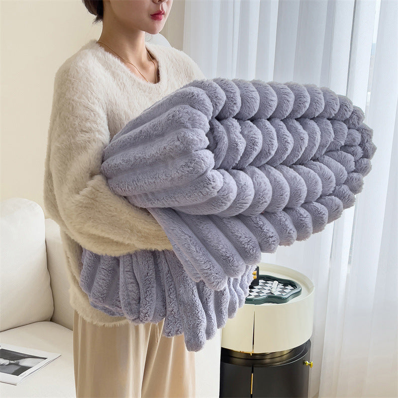 🍂Herbst-Sale – 50 % Rabatt!🛏️Dicke Plüschdecke mit Kaninchenmotiv und Milchvelours-Bezug🫧Kuscheln Sie sich in ultimativen Komfort