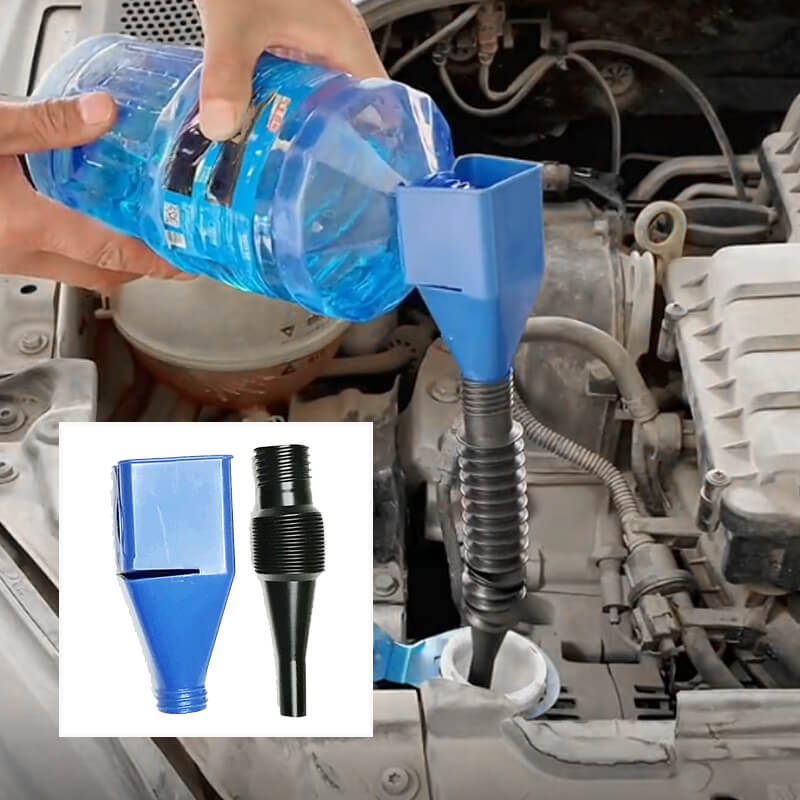 🔥Letzter Tag des Ausverkaufs 50 % Rabatt🔥Trichter mit Filter Auto-Kraftstofffilter