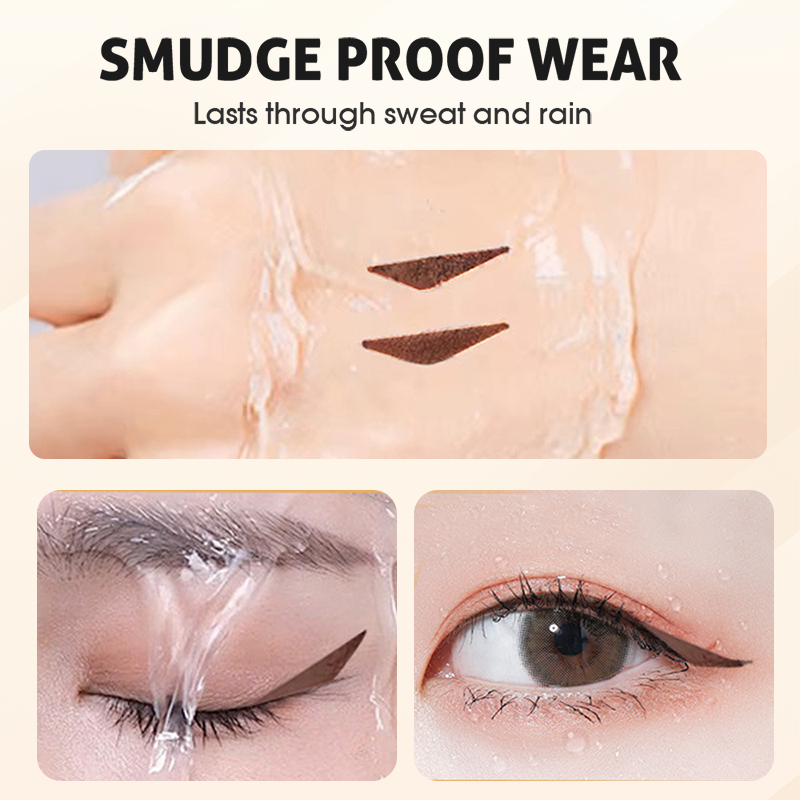 120 Stück One-Step wasserfeste Eyeliner-Sticker