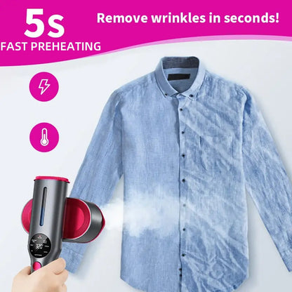 ⌛ Nur noch 3 Tage – 50 % auf alles! ⏰⚡Schnelles & sicheres Handbügeleisen – Kraftvoller Dampf für glatte Kleidung in Sekunden, mit Anti-Brandfleck-Schutz 👚🛡️