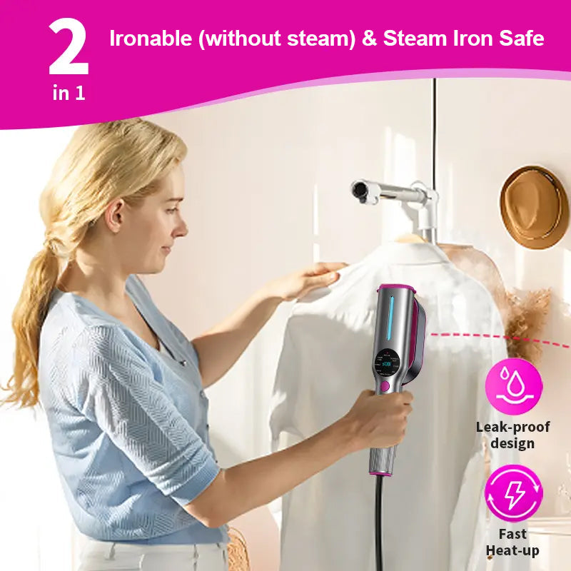 ⌛ Nur noch 3 Tage – 50 % auf alles! ⏰⚡Schnelles & sicheres Handbügeleisen – Kraftvoller Dampf für glatte Kleidung in Sekunden, mit Anti-Brandfleck-Schutz 👚🛡️
