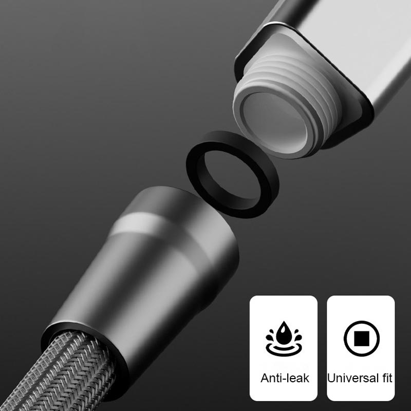 ⏳Begrenzte Zeit 50% Rabatt💥💦Verbesserter explosionsgeschützter geflochtener Duschschlauch – auslaufsicheres Design