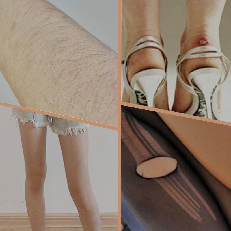 Damen Strumpfhose mit hohem Bund und transparenter Optik