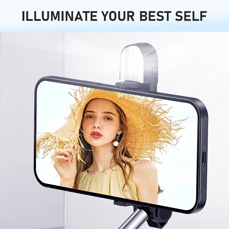 Tragbares 4-Bein-Bluetooth-Selfie-Stick-Stativ