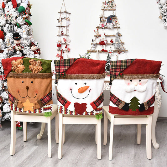 🎄Weihnachtsverkauf 48% Rabatt🎄 Niedliche Weihnachtsstuhlbezüge