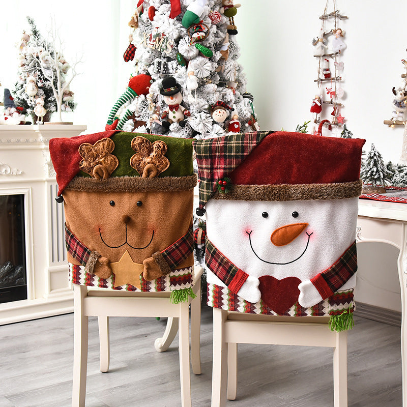 🎄Weihnachtsverkauf 48% Rabatt🎄 Niedliche Weihnachtsstuhlbezüge