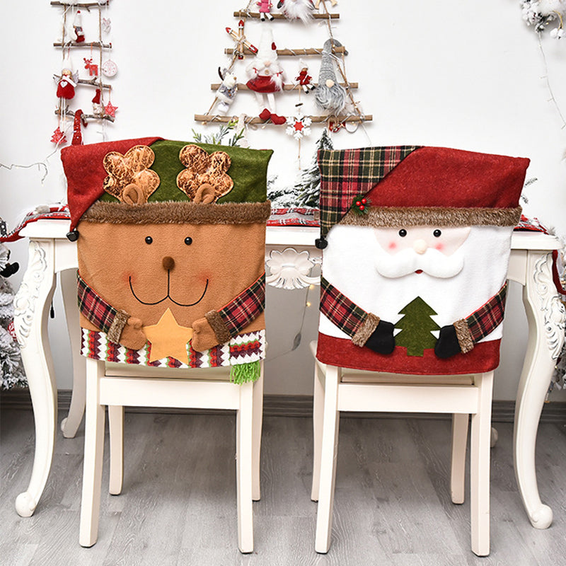 🎄Weihnachtsverkauf 48% Rabatt🎄 Niedliche Weihnachtsstuhlbezüge