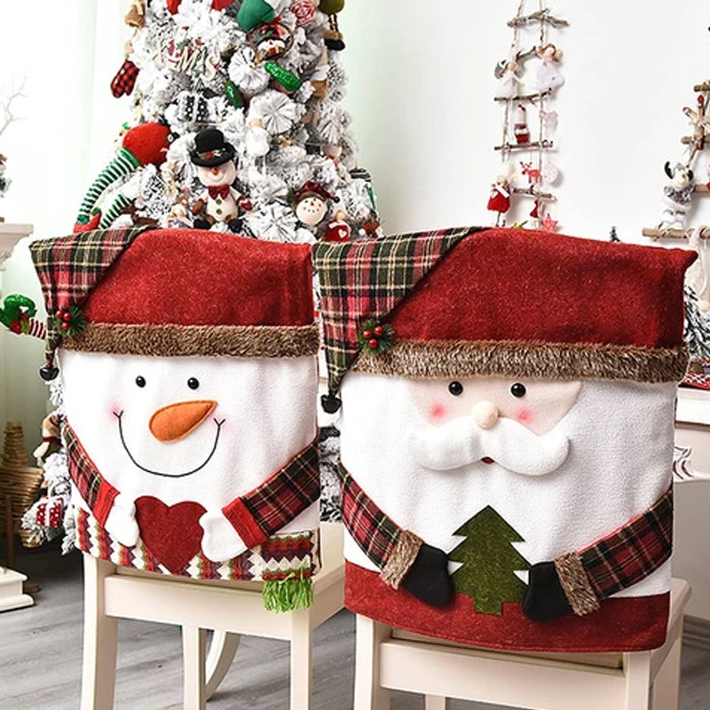 🎄Weihnachtsverkauf 48% Rabatt🎄 Niedliche Weihnachtsstuhlbezüge