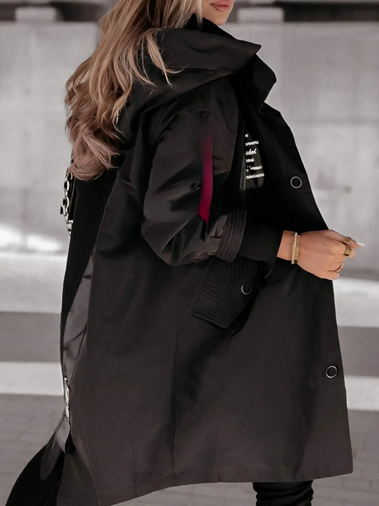💜 LAST DAY PROMOTION - 50% RABATT 💜 Langarm-Damenkapuzenjacke